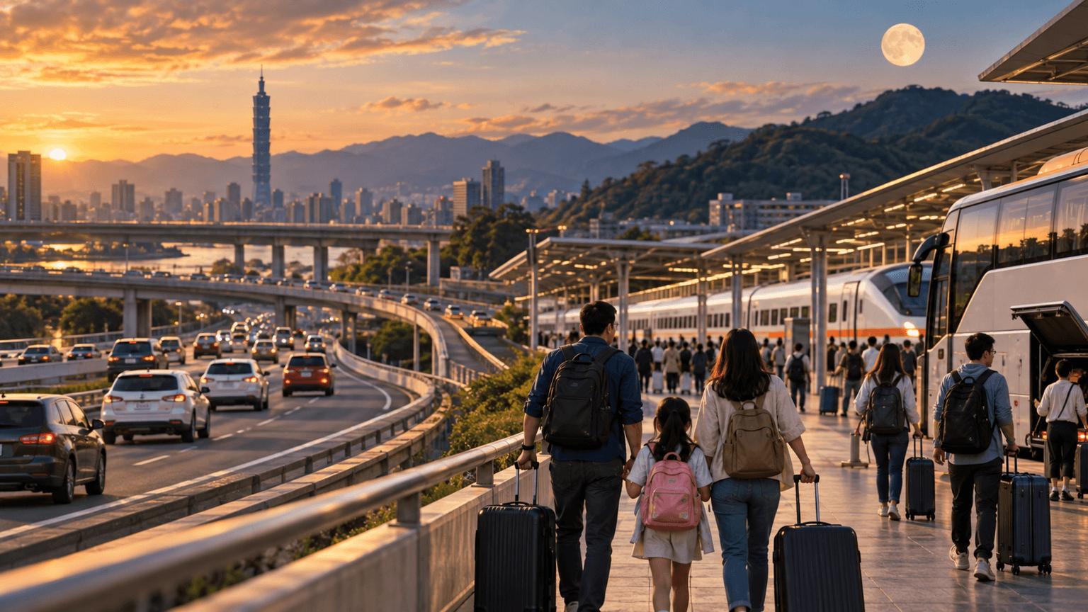 中秋連假國旅訂房率54.48% 馬祖最熱門、國道管制一次看